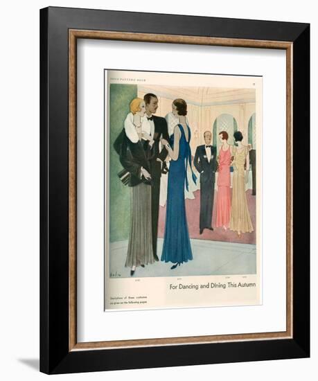 Vogue, UK, 1930-null-Framed Giclee Print