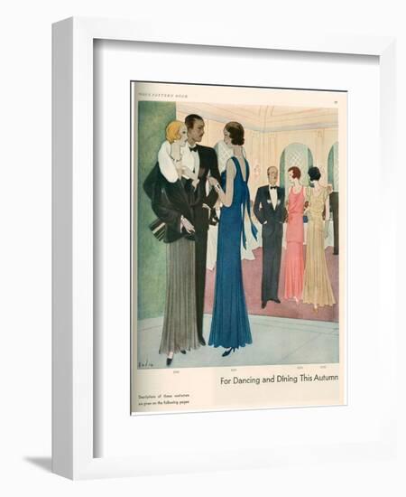 Vogue, UK, 1930-null-Framed Giclee Print