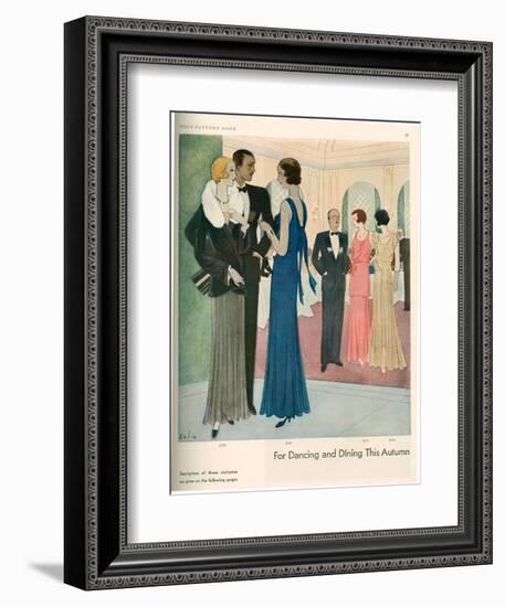 Vogue, UK, 1930-null-Framed Giclee Print