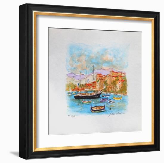 VoiIIer En Rade-Urbain Huchet-Framed Collectable Print