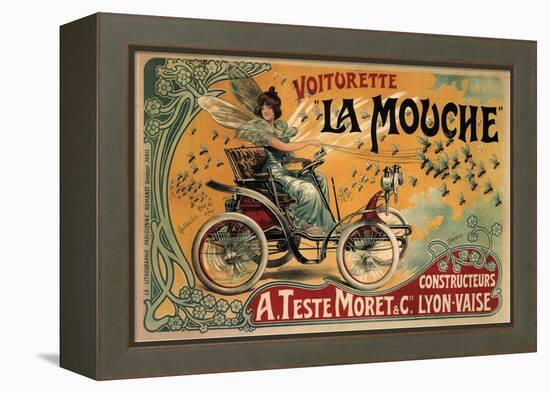 Voiturette La Mouche, 1900-Francisco Tamagno-Framed Premier Image Canvas