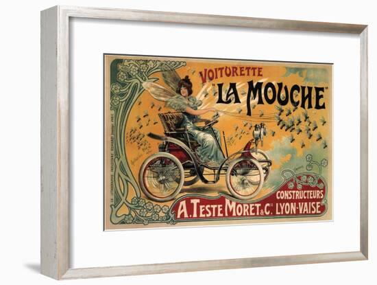 Voiturette La Mouche, 1900-Francisco Tamagno-Framed Giclee Print