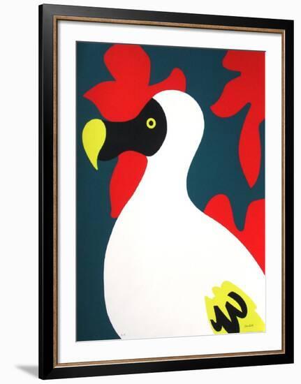 Volatile-Jean Coulot-Framed Serigraph