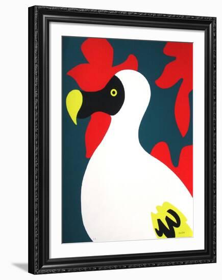 Volatile-Jean Coulot-Framed Serigraph