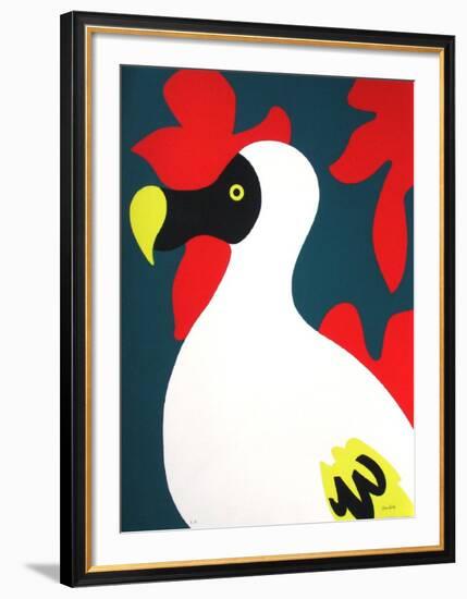 Volatile-Jean Coulot-Framed Serigraph