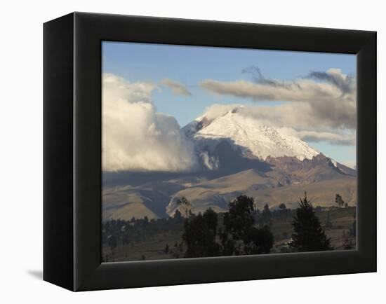 Volcan Cotopaxi, Cotopaxi Province, Central Highlands, Ecuador, South America-Robert Francis-Framed Premier Image Canvas