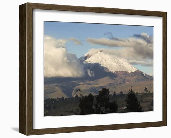 Volcan Cotopaxi, Cotopaxi Province, Central Highlands, Ecuador, South America-Robert Francis-Framed Photographic Print