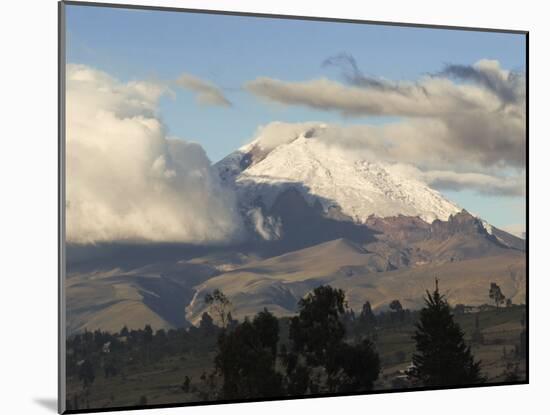 Volcan Cotopaxi, Cotopaxi Province, Central Highlands, Ecuador, South America-Robert Francis-Mounted Photographic Print