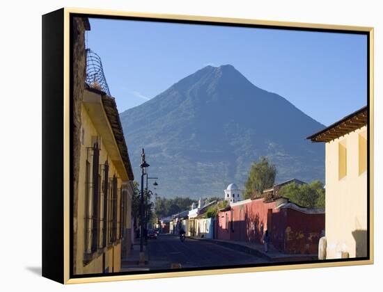 Volcan De Agua, 3765M, Antigua, Guatemala, Central America-Christian Kober-Framed Premier Image Canvas