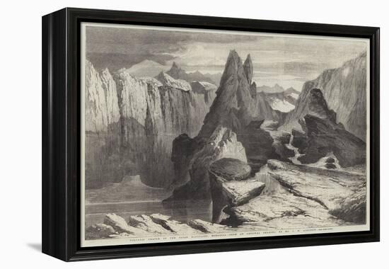 Volcanic Crater in the Saian Mountains, Mongolia-Richard Principal Leitch-Framed Premier Image Canvas