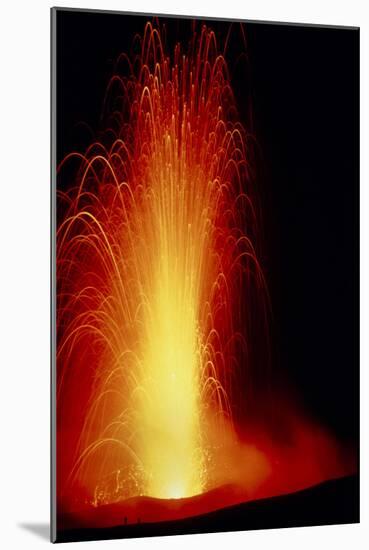 Volcanic Eruption-Dr. Juerg Alean-Mounted Photographic Print