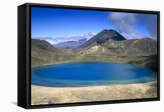 Volcanic Lake-Jeremy Walker-Framed Premier Image Canvas