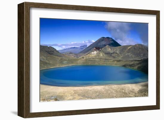 Volcanic Lake-Jeremy Walker-Framed Photographic Print