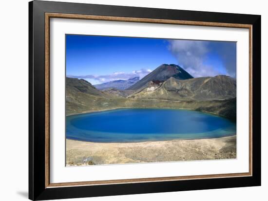 Volcanic Lake-Jeremy Walker-Framed Photographic Print