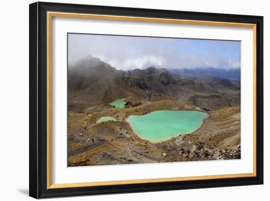 Volcanic Lakes, New Zealand-Cordelia Molloy-Framed Photographic Print