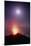 Volcano At Night-Dr. Juerg Alean-Mounted Photographic Print