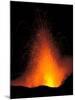 Volcano Exploding Lava-null-Mounted Photographic Print