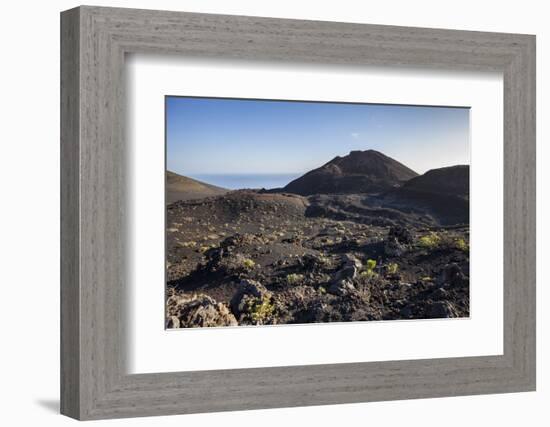 Volcano Landscape Between the Two Volcanoes San Antonio and Teneguia, La Palma, Spain-Gerhard Wild-Framed Photographic Print