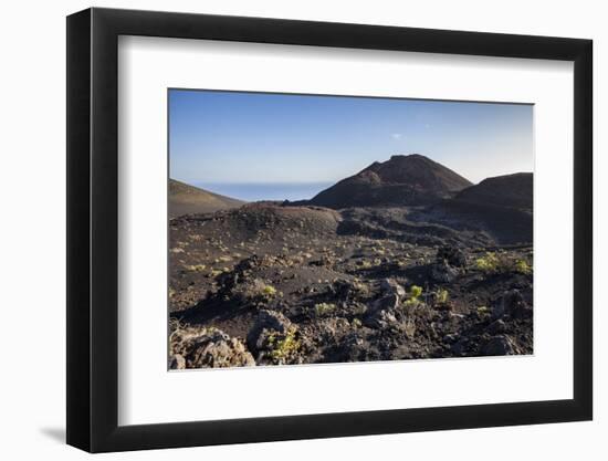 Volcano Landscape Between the Two Volcanoes San Antonio and Teneguia, La Palma, Spain-Gerhard Wild-Framed Photographic Print