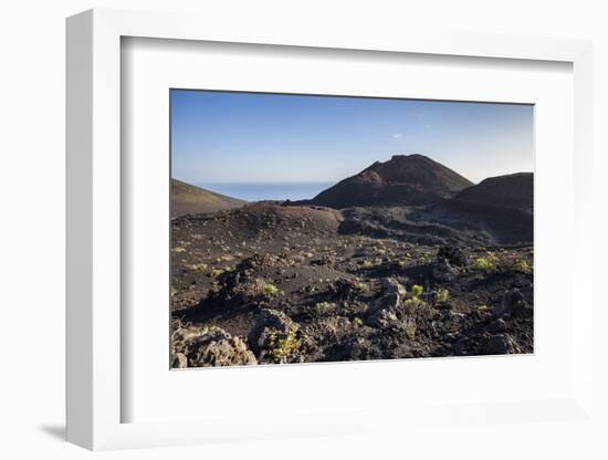 Volcano Landscape Between the Two Volcanoes San Antonio and Teneguia, La Palma, Spain-Gerhard Wild-Framed Photographic Print