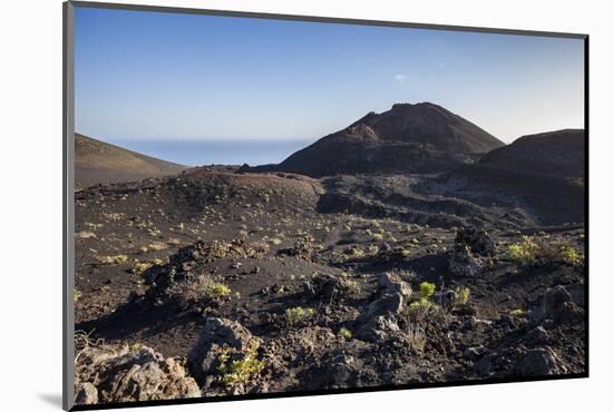 Volcano Landscape Between the Two Volcanoes San Antonio and Teneguia, La Palma, Spain-Gerhard Wild-Mounted Photographic Print