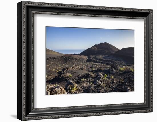 Volcano Landscape Between the Two Volcanoes San Antonio and Teneguia, La Palma, Spain-Gerhard Wild-Framed Photographic Print