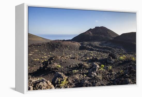 Volcano Landscape Between the Two Volcanoes San Antonio and Teneguia, La Palma, Spain-Gerhard Wild-Framed Premier Image Canvas