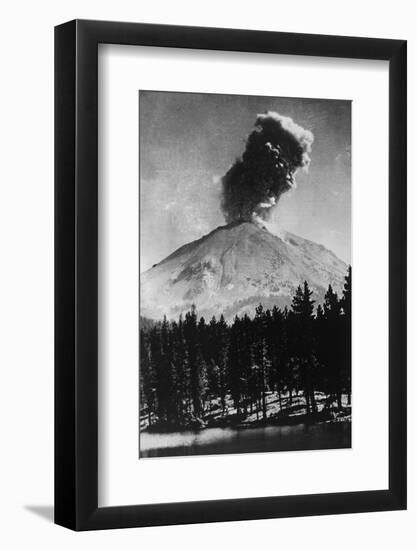 Volcano - Lassen Peak, USA-null-Framed Photographic Print