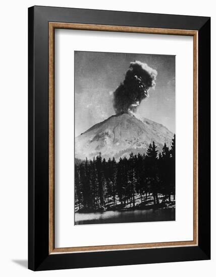 Volcano - Lassen Peak, USA-null-Framed Photographic Print