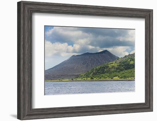 Volcano Tavurvur, Rabaul, East New Britain, Papua New Guinea, Pacific-Michael Runkel-Framed Photographic Print