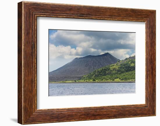 Volcano Tavurvur, Rabaul, East New Britain, Papua New Guinea, Pacific-Michael Runkel-Framed Photographic Print