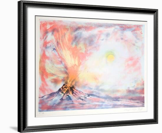 Volcano-Lloyd Lozes Goff-Framed Limited Edition