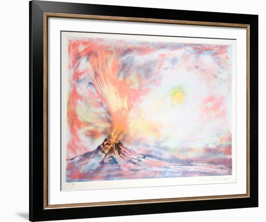 Volcano-Lloyd Lozes Goff-Framed Limited Edition