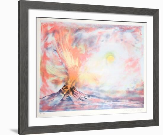 Volcano-Lloyd Lozes Goff-Framed Limited Edition