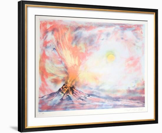 Volcano-Lloyd Lozes Goff-Framed Limited Edition