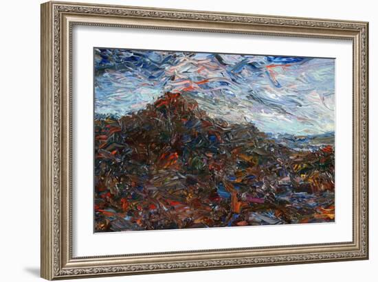 Volcano-James W. Johnson-Framed Giclee Print