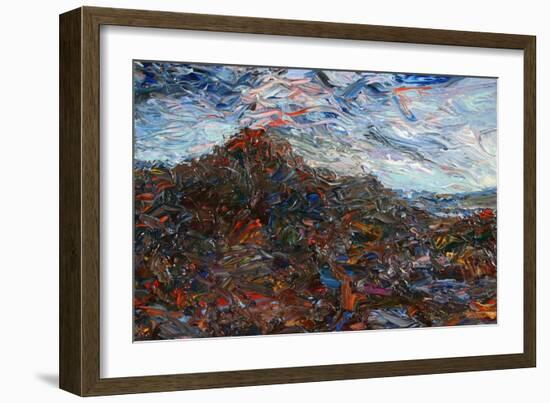 Volcano-James W. Johnson-Framed Giclee Print