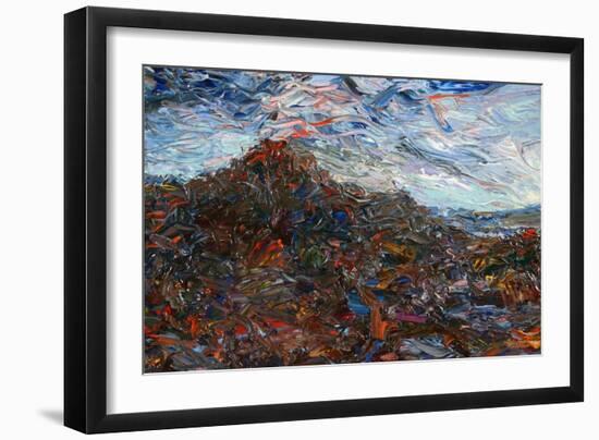 Volcano-James W. Johnson-Framed Giclee Print