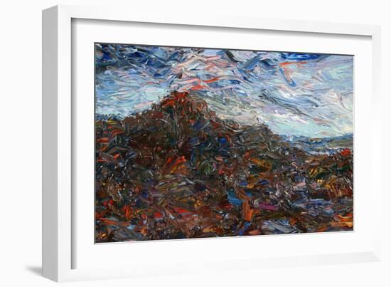 Volcano-James W. Johnson-Framed Giclee Print