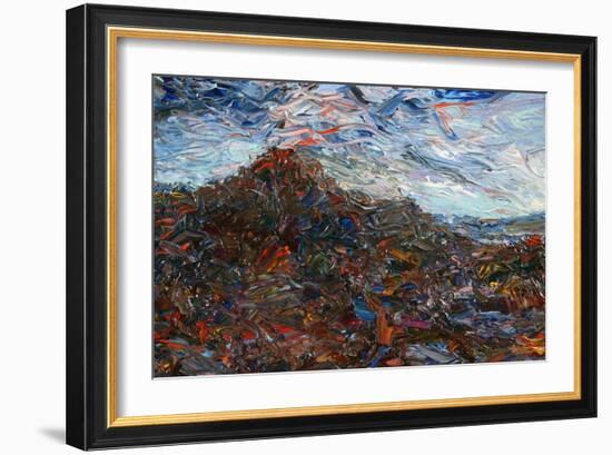 Volcano-James W. Johnson-Framed Giclee Print