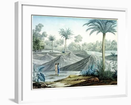 Volcanoes in the Region of Turbaco-Louis De Rieux-Framed Giclee Print