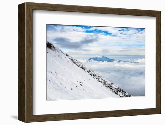 Volcanoes of Illiniza Norte, Cotopaxi Province-Matthew Williams-Ellis-Framed Photographic Print