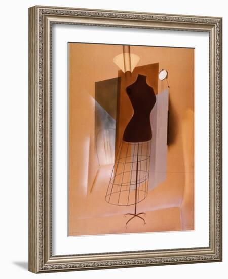 Voliere, 1919-Man Ray-Framed Art Print