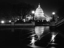 Union Station, Railroad Station, Washington by Night, 1935 (Photo)-Volkmar Wentzel-Giclee Print