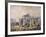 Volks Theater, Vienna-Johann Wilhelm Frey-Framed Giclee Print