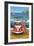 Volkswagon Surfboard-Peter Adderley-Framed Art Print