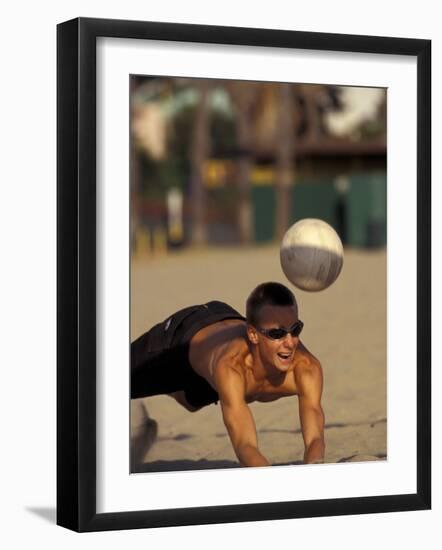 Volleyball, California, USA-Lee Kopfler-Framed Photographic Print