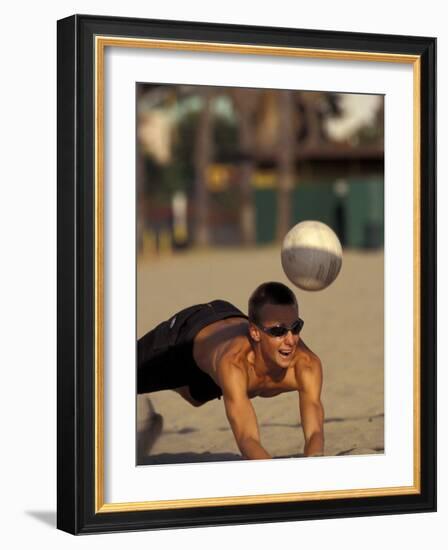 Volleyball, California, USA-Lee Kopfler-Framed Photographic Print