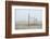 Volleyball nets on the beach, Cannon Beach, Oregon, USA-Panoramic Images-Framed Photographic Print