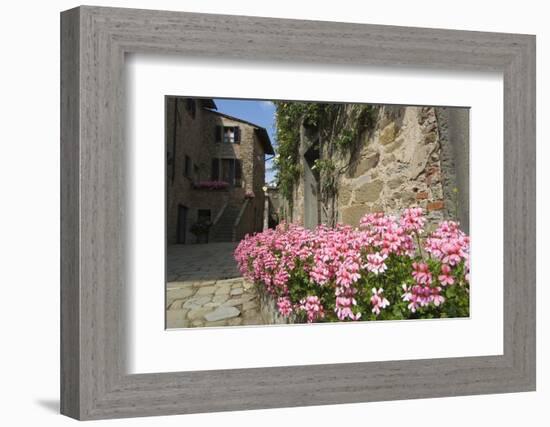 Volpaia, a Hill Village Near Radda, Chianti, Tuscany, Italy, Europe-Robert Harding-Framed Photographic Print